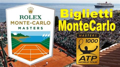 viaggio a montecsrlo per rolex tennis|Biglietti Monte.